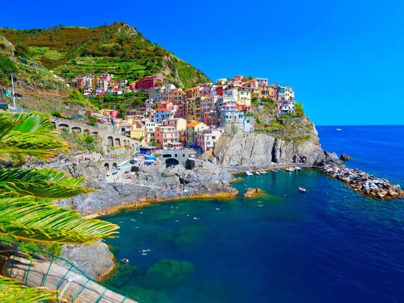 Thời tiết xanh mát ở Manarola