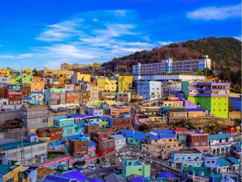 Làng bích họa Gamcheon (ảnh sưu tầm)