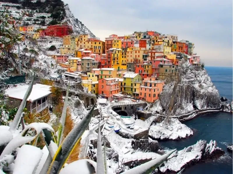 Mùa đông tại Cinque Terre