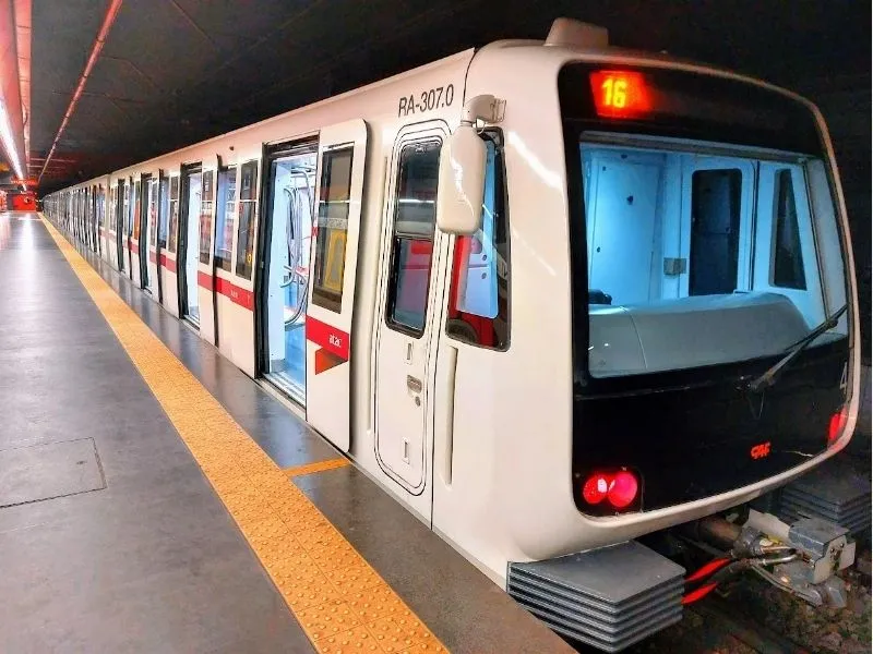 Di chuyển bằng Tàu điện ngầm (Metro)