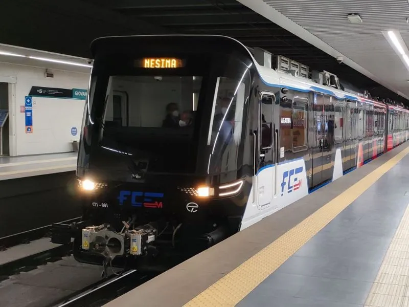Tàu điện ngầm (Metro) tại Catania