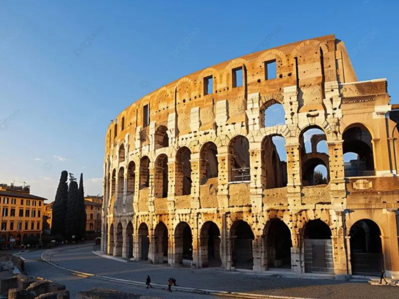 Kiến trúc bên ngoài đấu trường