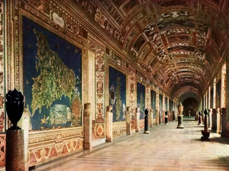 Sala delle Mappe Geografiche 