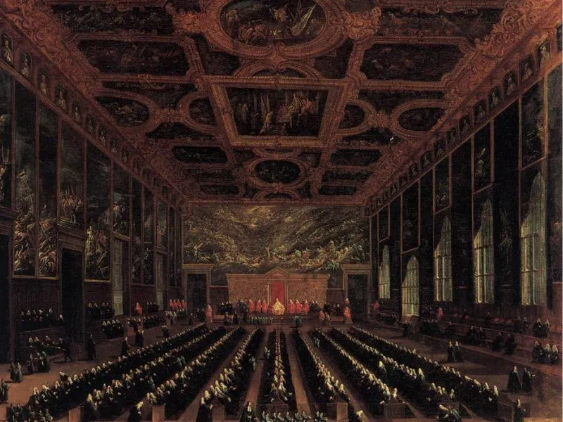 Phòng hội đồng lớn (Sala del Maggior Consiglio)