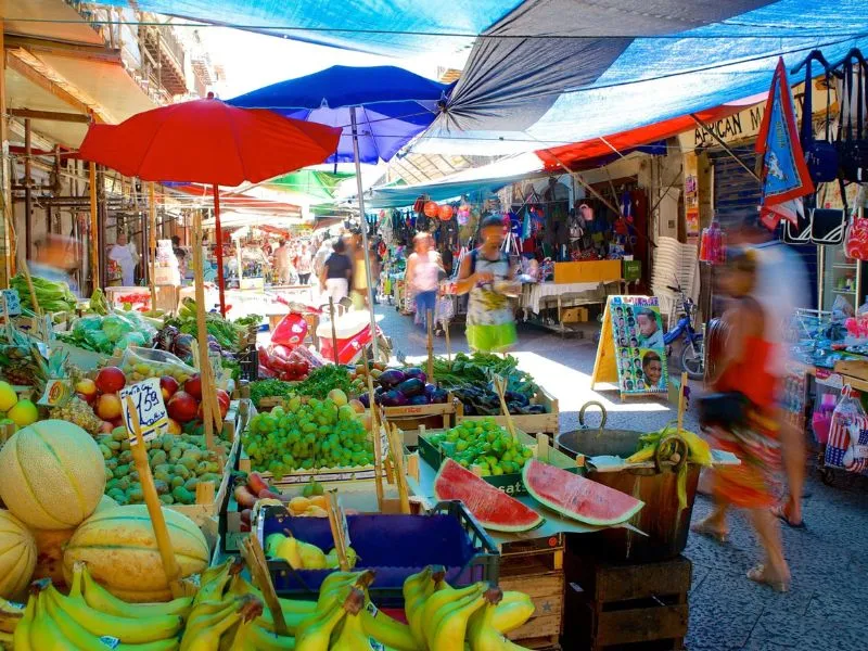 Chợ ẩm thực đường phố Ballaro 