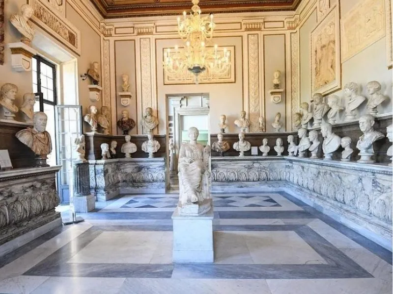 Một trong những tác phẩm nổi bật nhất tại bảo tàng Capitoline