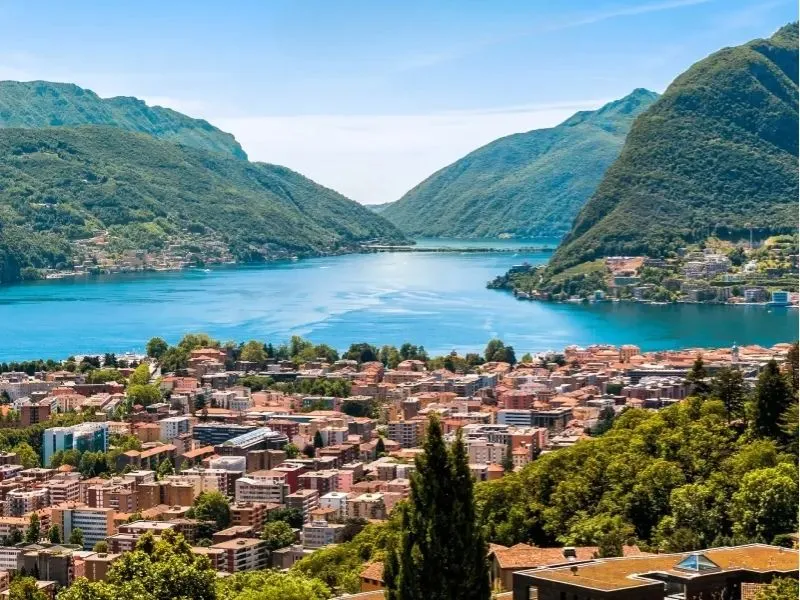 Lugano Bang Ticino – Thành phố sôi động bên hồ thơ mộng (ảnh sưu tầm)