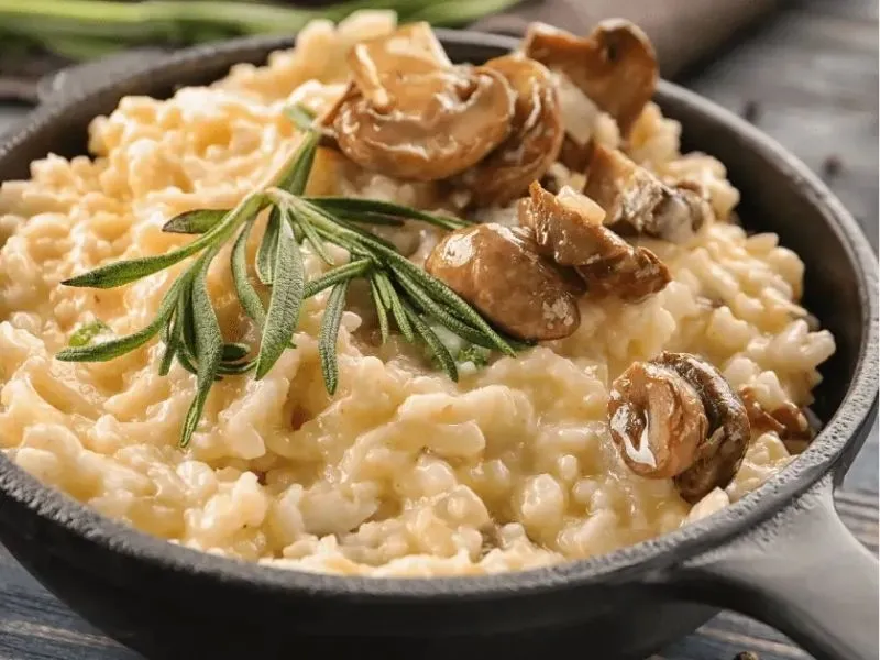 Risotto - Món cơm kiểu Ý tại Lugano