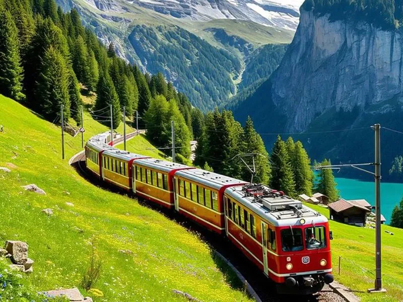 Chuyến tàu Glacier Express: Check-in toa kính Thuỵ Sĩ sang chảnh
