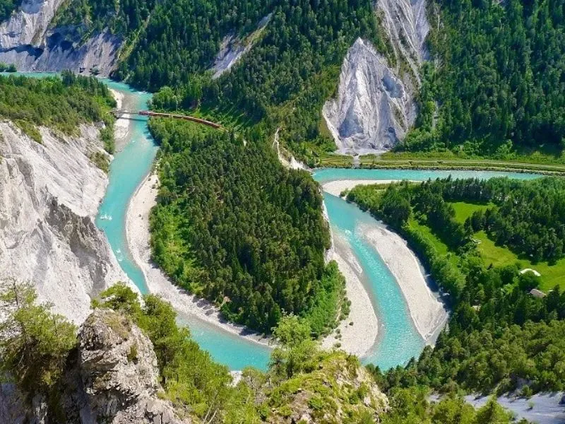 Rhin Gorge - “Grand Canyon” thu nhỏ của Thuỵ Sĩ
