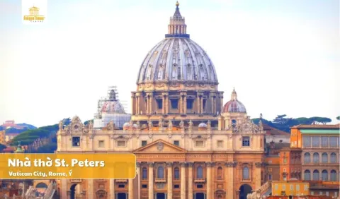 Tour Châu Âu PHÁP - THUỴ SỸ - Ý - VATICAN 10N9Đ (Bay Turkish Airlines)