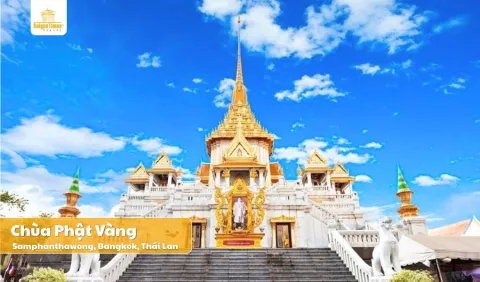 Tour Thái Lan Bangkok - Pattaya 5 ngày 4 đêm