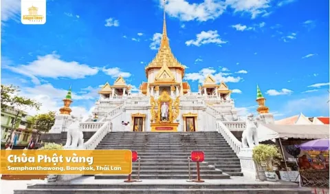 Tour Thái Lan BANGKOK - PATTAYA 5N4Đ (Bay Vietjet Air - Vietnam Airlines - Sáng)