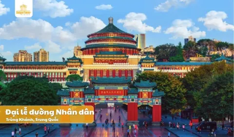 Tour du lịch Trung Quốc: Trùng Khánh - Vũ Long 5N5Đ