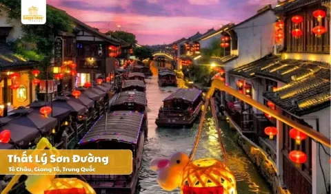 Tour Trung Quốc Thượng Hải FREEDAY - Tô Châu 5N4Đ (bay Vietjet Air)