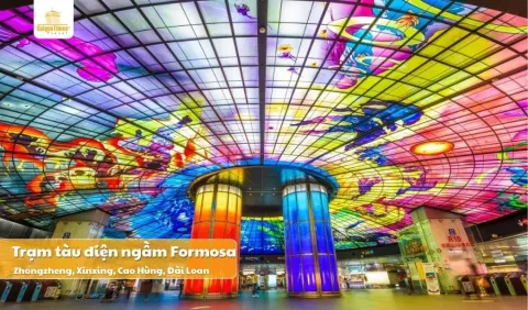 Tour Đài Loan 5 ngày 4 đêm Đài Bắc - Đài Trung - Cao Hùng