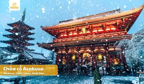 Tour Nhật Bản Cung Đường Vàng 5 Ngày 5 Đêm [khởi hành từ Hà Nội]