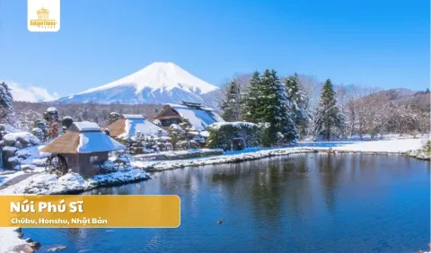 [Tour Tết 2026 - KH Hà Nội] Tour Nhật Bản Tokyo Fuji 5N4Đ - Bay Vietjet Air