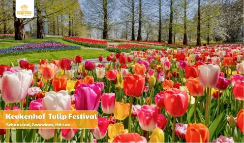 Tour du lịch Châu Âu: ĐỨC - HÀ LAN - BỈ - PHÁP - THỤY SỸ - Ý 9N8Đ